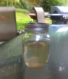 Effluent 7 months after install